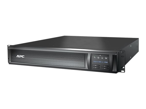 APC Smart-UPS X 1500 Rack/Tower LCD - UPS (kan monteres i rack) - AC 230 V - 1200 watt - 1500 VA - RS-232, USB - utgangskontakter: 8 - 2U - svart -...