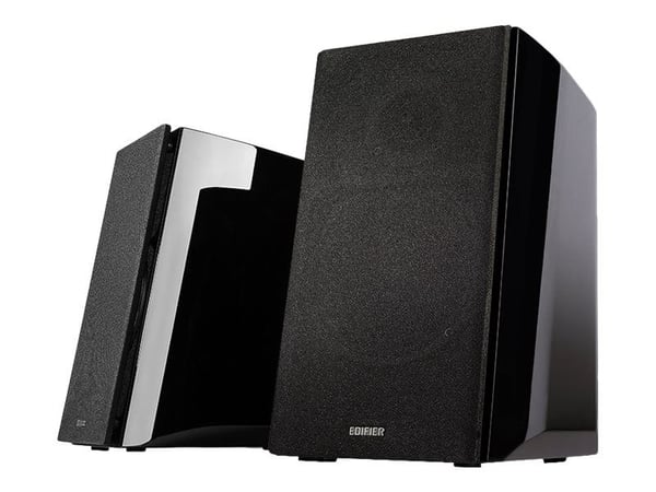 Edifier R2000DB - Högtalare - bokhylla - trådlös - 120 Watt (Total) - 2-vägs - svart