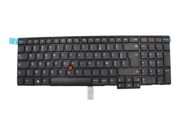 Lite-On - Erstatningstastatur for bærbar PC - med Trackpoint - AZERTY - Fransk - FRU, CRU - Tier 2 - for ThinkPad L570 20J8, 20J9, 20JQ, 20JR