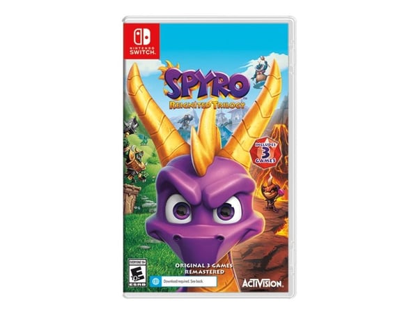 Activision Spyro Reignited Trilogy, Switch, Nintendo Switch, E10+ (Kaikki 10+)