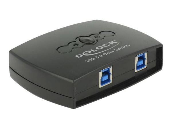 Delock USB 3.0 Sharing Switch 2 - 1 - USB-periferdelesvitsj - 2 x SuperSpeed USB 3.0 - stasjonær