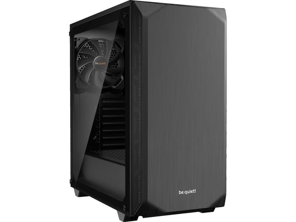 be quiet! Pure Base 500 Window - Minitower - Härdat glas - ATX/Micro-ATX/ITX - ingen strömförsörjning - USB/Lyd - Sort