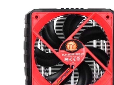 Thermaltake NiC C4 - Prosessorkjøler - (for: LGA775, LGA1156, AM2, AM2+, LGA1366, AM3, LGA1155, AM3+, LGA2011, FM1, FM2, LGA1150) - aluminium med k...
