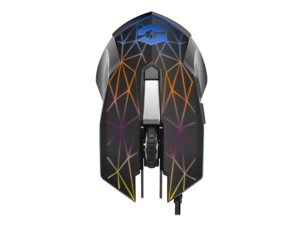 SPEEDLINK RETICOS - Mus - høyrehendt - optisk - 6 knapper - kablet - USB - svart