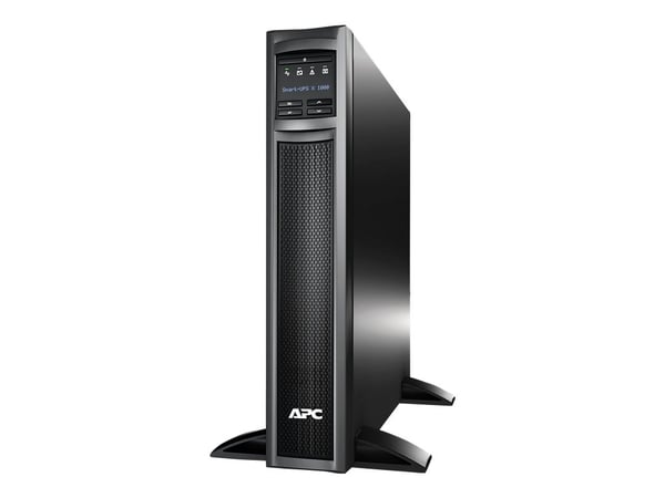 APC Smart-UPS X 1000 Rack/Tower LCD - UPS (rackversion) - AC 230 V - 800 Watt - 1000 VA - RS-232, USB - output-stikforbindelser: 8 - 2U - lajittelu