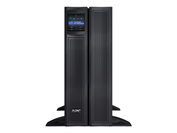 APC Smart-UPS X 2200 Rack/Tower LCD - UPS (rackmonterbar/ekstern) - AC 208/240 V - 1980 watt - 2200 VA - enkeltfase - Ethernet 10/100, RS-232, USB ...