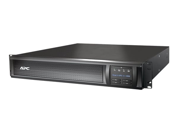 APC Smart-UPS X 1000 Rack/Tower LCD - UPS (rackversion) - AC 230 V - 800 Watt - 1000 VA - RS-232, USB - output-stikforbindelser: 8 - 2U - lajittelu