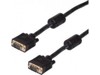 Akyga AK-AV-14 - VGA-kaapeli - HD-15 (VGA) (han) til HD-15 (VGA) (han) - 5 m - tommelskruer - lajittelu