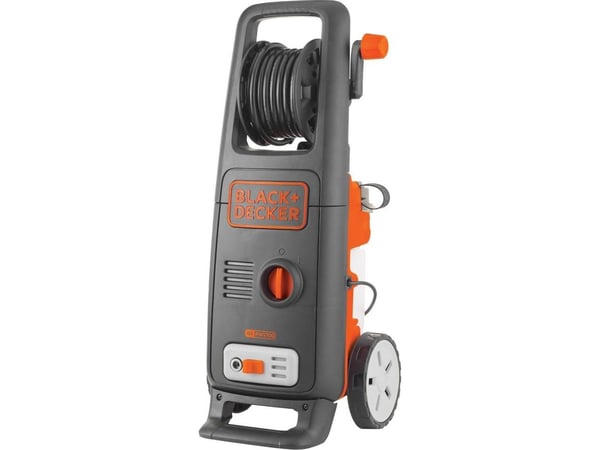 Black & Decker BXPW1700PE, Upprätt, Elektrisk, 6 m, Högtryck, Svart, Orange, 420 l/h