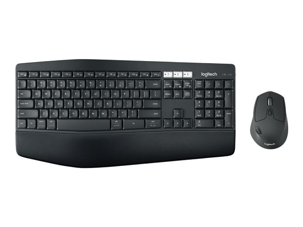 Logitech MK850 Performance - Tastatur- og mussett - trådløs - Bluetooth, 2.4 GHz - AZERTY - Fransk