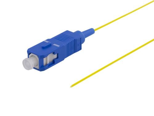 DELTACO - Nettverkskabel - SC/UPC-enkeltmodus (hann) til SC/UPC-enkeltmodus (hann) - 1.5 m - fiberoptisk - 9 / 125 micron - OS2 - halogenfri