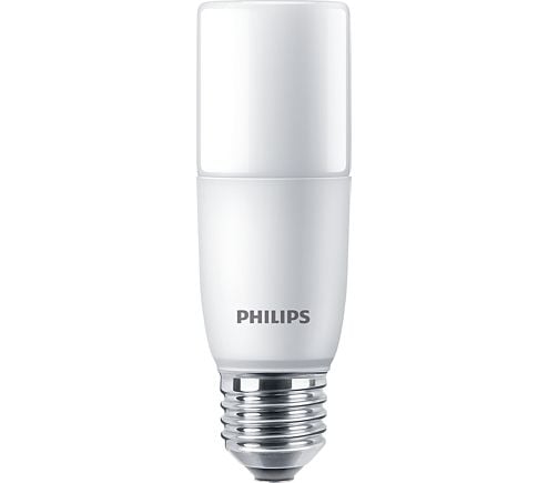 Philips CorePro - LED-lyspære - form: stav - mattslipt finish - E27 - 9.5 W (ekvivalent 68 W) - klasse F - hvitt lys - 3000 K