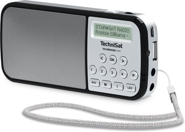 TechniSat TechniRadio RDR - Bærbar DAB-radio - 1 watt