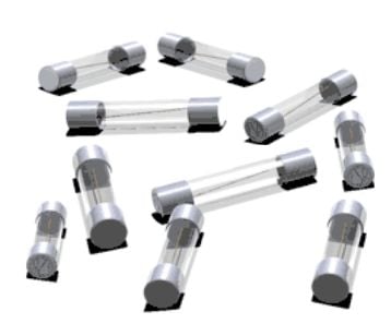 Püschel FST8.0A, 250 V, 8 A, 5 mm, 20 mm, 5 mm, 5 mm