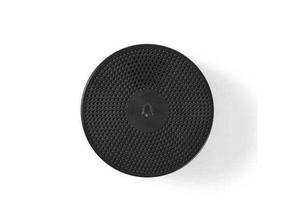 Nedis Wireless Door Chime - Dörrklocksignal - trådlös - svart