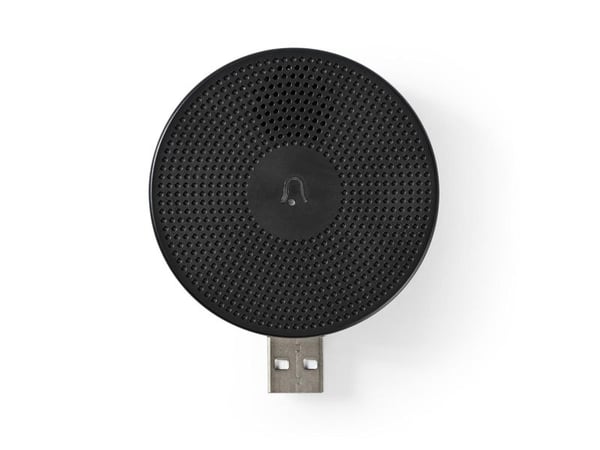 Nedis Wireless Door Chime - Dörrklocksignal - trådlös - svart