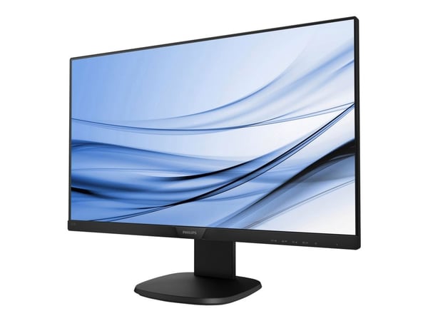Philips S-line 243S7EHMB - LED-skjerm - 24" - 1920 x 1080 Full HD (1080p) @ 60 Hz - IPS - 250 cd/m² - 1000:1 - 5 ms - HDMI, VGA - høyttalere - svar...
