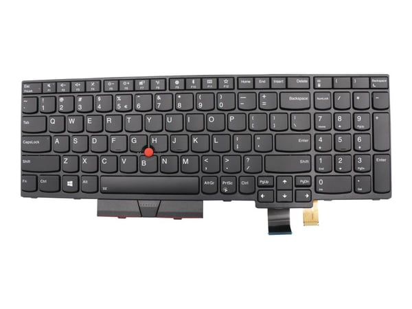 Lenovo 01HX248, Näppäimistö, Kansainvälinen (US), Taustavalaistu näppäimistö, Lenovo, Thinkpad T580/P52s