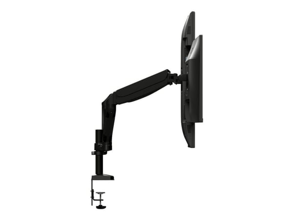 AOC AD110D0 - Monteringssats - justerbar arm - för 2 LCD-bildskärmar - aluminiumlegering - skärmstorlek: upp till 27 tum - disk-monteringsbar