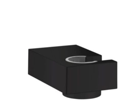 hansGrohe Porter E bruserholder, mat sort