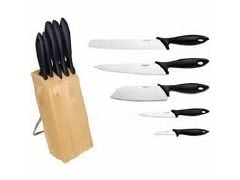 Fiskars Knivblok med 5 knive 1023782