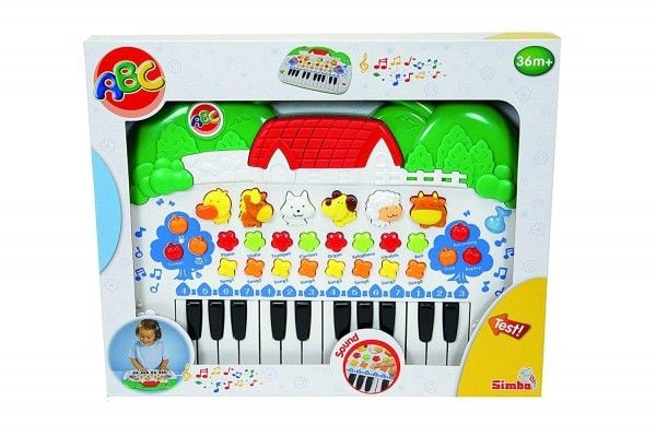 Simba ABC animal keyboard-instrument