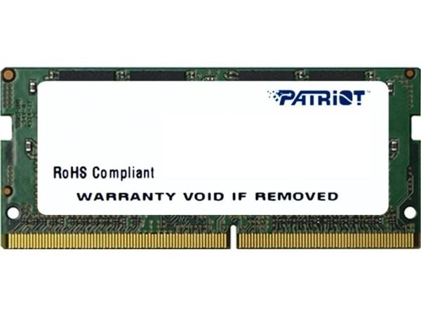 Patriot Signature Line - DDR4 - modul - 8 GB - SO DIMM 260-pin - 2666 MHz / PC4-21300 - CL19 - 1.2 V - ikke-bufret - ikke-ECC