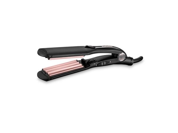 BaByliss 2165CE, crepejern fra 120 °C til  210 °C, Sort, Pink