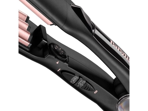 BaByliss 2165CE, crepejern fra 120 °C til  210 °C, Sort, Pink