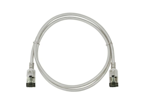 LogiLink SlimLine - Koblingskabel - RJ-45 (hann) til RJ-45 (hann) - 3 m - SSTP, PiMF - CAT 6a - med støvel, halogenfri, formstøpt, uten hindringer ...