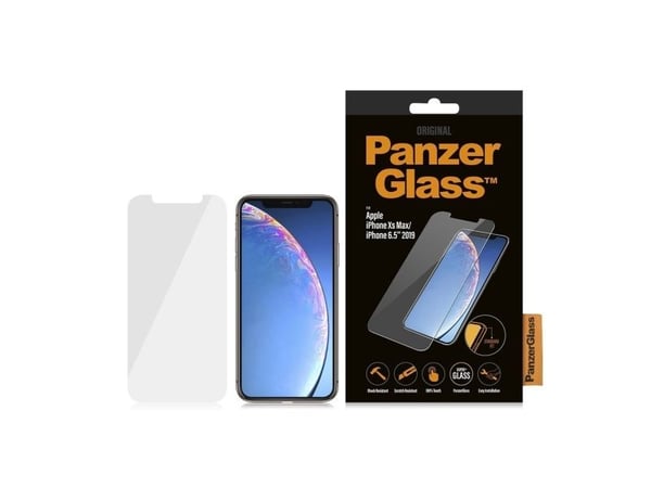 PanzerGlass - Skjermbeskyttelse for mobiltelefon - glass - 6.5" - krystallklar - for Apple iPhone 11 Pro Max, XS Max