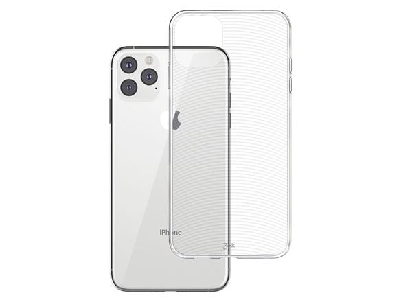 Dėklas 3MK Armor Case Nugaros apsauga, Apple, iPhone XI Pro Max, TPU, Skaidrus, TPU, Skaidrus