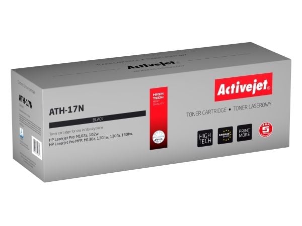 Activejet ATH-17N, 1600 sivua, Musta, 1 kpl