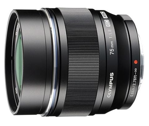Olympus M.Zuiko Digital ED - Telefotoobjektiv - 75 mm - f/1.8 - Micro Four Thirds - for OM-D E-M1, E-M10, EM-5, E-M5; PEN E-P5, E-PL10, E-PL1s, E-P...
