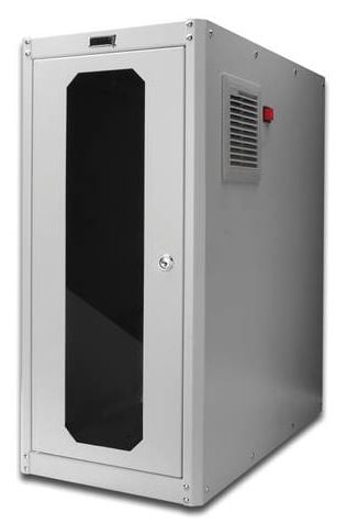 Digitus DN-CC 9002, Itseseisova teline, Näppäinlukko, Harmaa