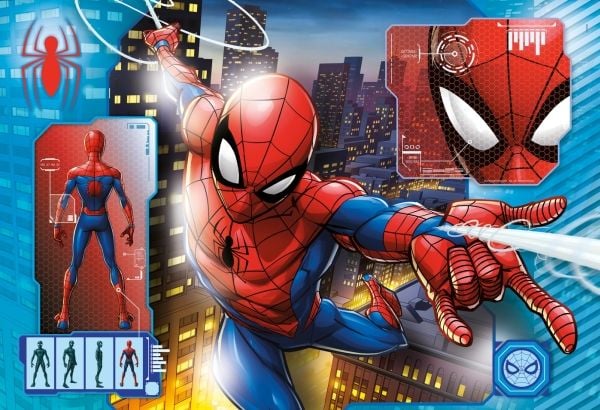 Clementoni SuperColor Maxi - Marvel Spider-Man - puslespill - 24 deler