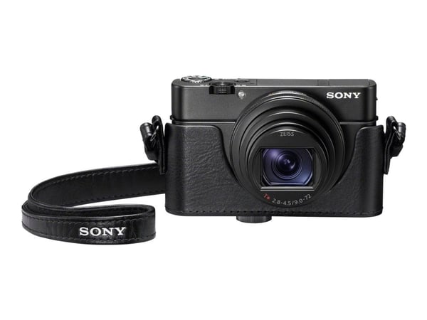 Sony Cyber-shot DSC-RX100 VII - Digitalkamera - kompakt - 20.1 MP - 4K / 30 fps - 8optisk x-zoom - ZEISS - Wi-Fi, NFC, Bluetooth - svart