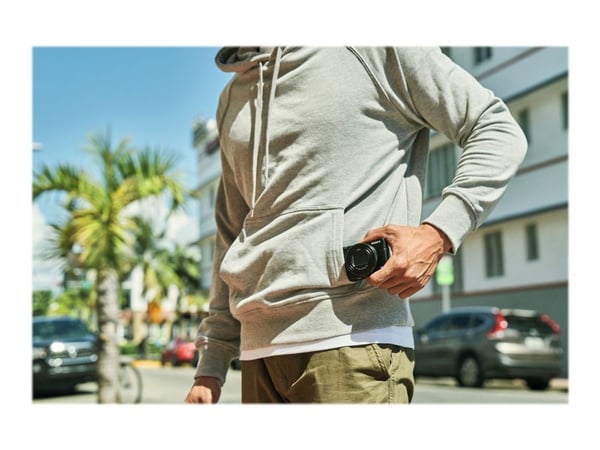 Sony Cyber-shot DSC-RX100 VII - Digikamera - kompakt - 20,1 MP - 4K / 30 fps - 8x optinen zoom - ZEISS - Wi-Fi, NFC, Bluetooth - lajittelu