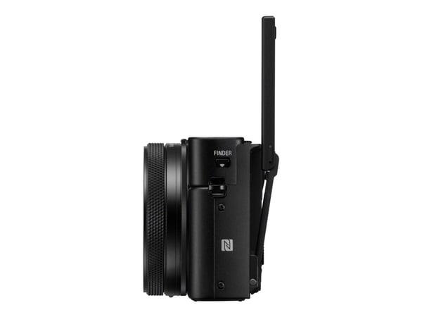 Sony Cyber-shot DSC-RX100 VII - Digitalkamera - kompakt - 20.1 MP - 4K / 30 fps - 8optisk x-zoom - ZEISS - Wi-Fi, NFC, Bluetooth - svart