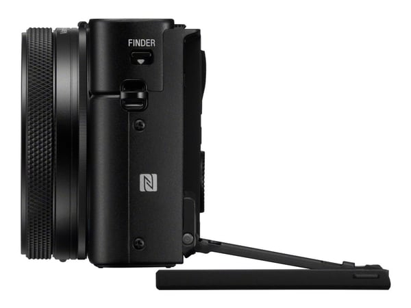 Sony Cyber-shot DSC-RX100 VII - Digikamera - kompakt - 20,1 MP - 4K / 30 fps - 8x optinen zoom - ZEISS - Wi-Fi, NFC, Bluetooth - lajittelu