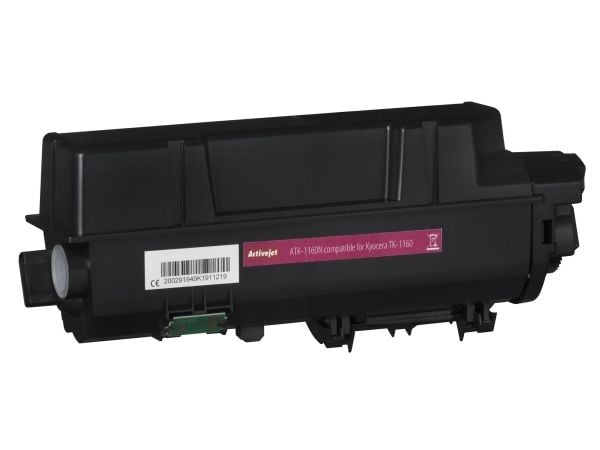 Activejet värikasetti ATK-1160N (Kyocera korvaava TK-1160; Supreme; 7200 sivua; musta), 7200 sivua, musta, 1 kpl