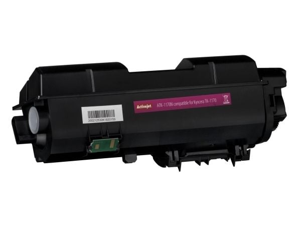 Activejet Tonerpatron ATK-1170N (Kyocera erstatning TK-1170; Supreme; 7200 sider; sort)