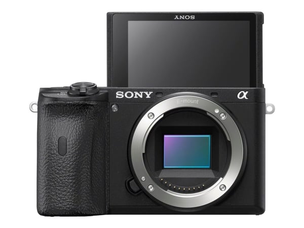 Sony a ILCE6600B, 24,2 MP, 6000 x 4000 pikseliä, CMOS, 4K Ultra HD, Kosketusnäyttö, Musta
