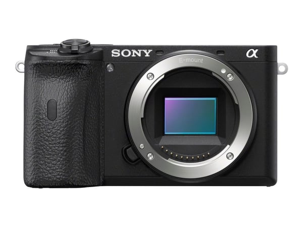 Sony a ILCE6600B, 24,2 MP, 6000 x 4000 pikseliä, CMOS, 4K Ultra HD, Kosketusnäyttö, Musta