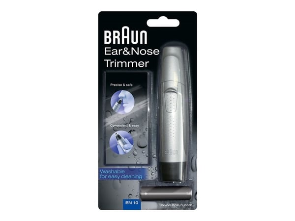 Braun Exact EN 10 - Trimmeri - trådløs - trådløs - sølv/sortti
