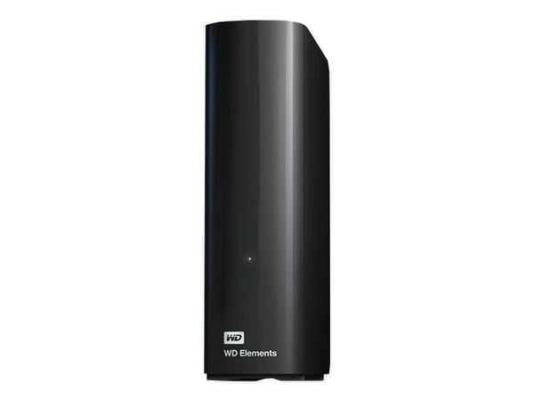 Western Digital WD Elements Desktop, 4 TB, 3.2 Gen 1 (3.1 Gen 1), Musta