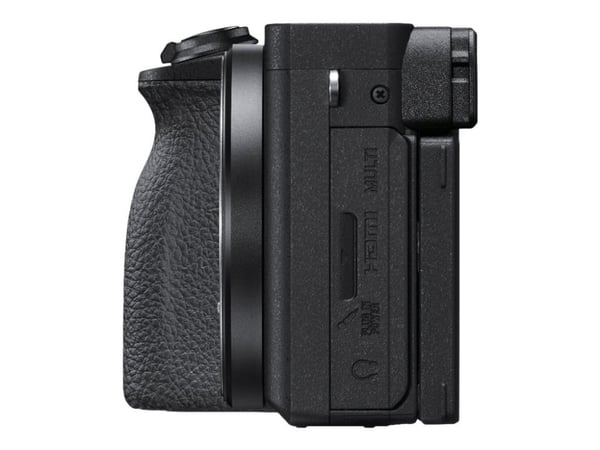 Sony a ILCE6600B, 24,2 MP, 6000 x 4000 pikseliä, CMOS, 4K Ultra HD, Kosketusnäyttö, Musta