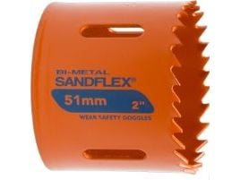 Bahco 3830-95-VIP, Enkelt, Bor, Metall, Plast, Rustfritt stål, Stål, Tre, Oransje, Koboltstål, Bimetall