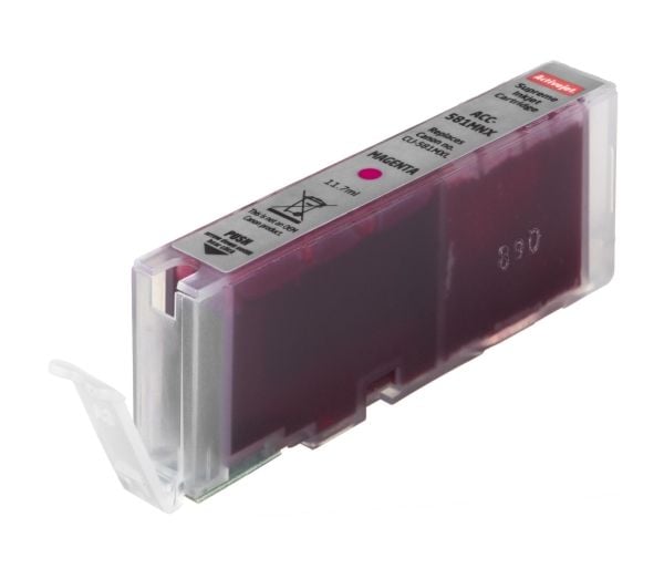 Activejet ACC-581MNX, Korkea (XL) värintuotto, Väripohjainen muste, 11,7 ml, 820 sivua, 1 kpl, Kertapakkaus