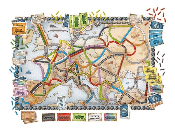 Ticket to Ride Europe (Dansk)